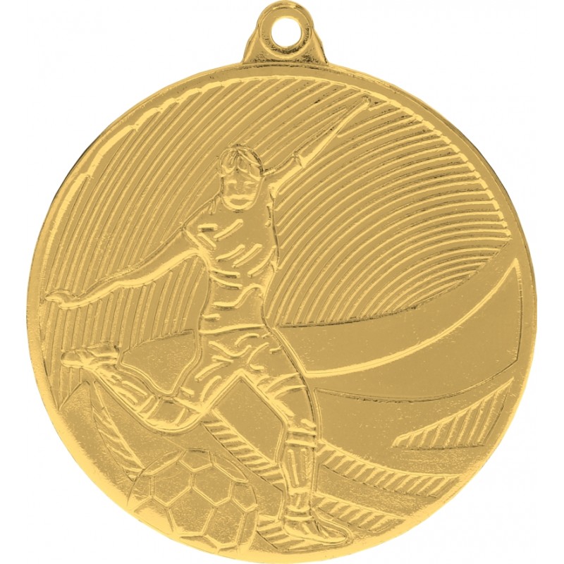 Medaille Fußball / Gold