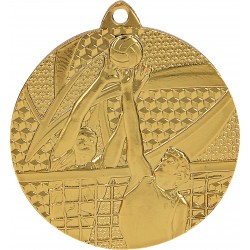 Medaille Volleyball-Motiv / Gold