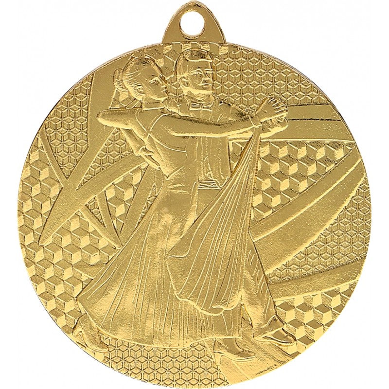 Medaille Tanz-Motiv / Gold