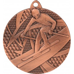 Medaille Skifahrer / Bronze