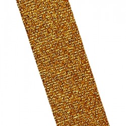 Medaillenbänder 11mm, 22mm / Gold (Glitzer)
