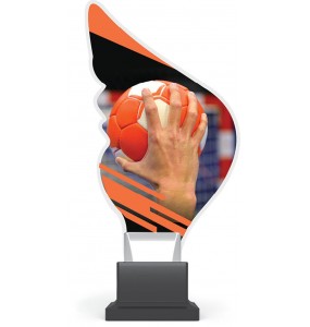 Acryl und Plexiglas Trophäe-Handball