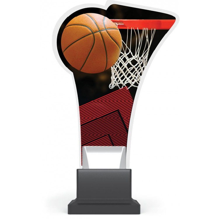Acryl und Plexiglas Trophäe-Basketball