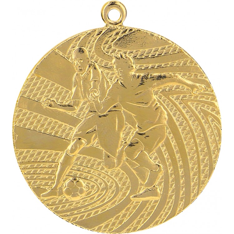 Medaillen, Fußball-Motiv-Gold